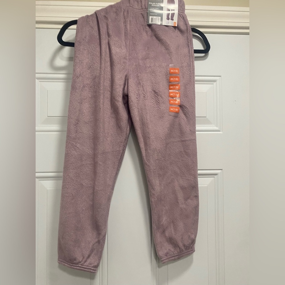 New Polar Fleece Jogger sweatpants size M (7/8)